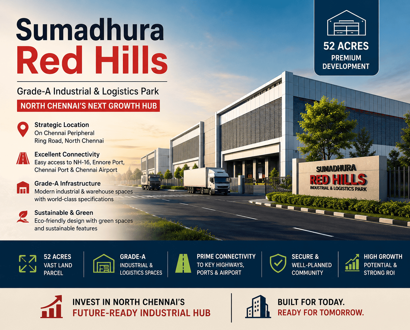 Sumadhura Red Hills Chennai Industrial and Logistics Park